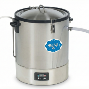 Mini pasteurizador de leche para producción artesanal e industrial de yogur y queso