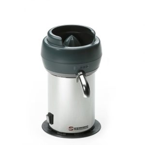 Exprimidor de cítricos de presión manual en acero inoxidable para bares y cafeterías